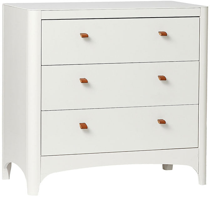 Classic Dresser and changing Table White - Leander