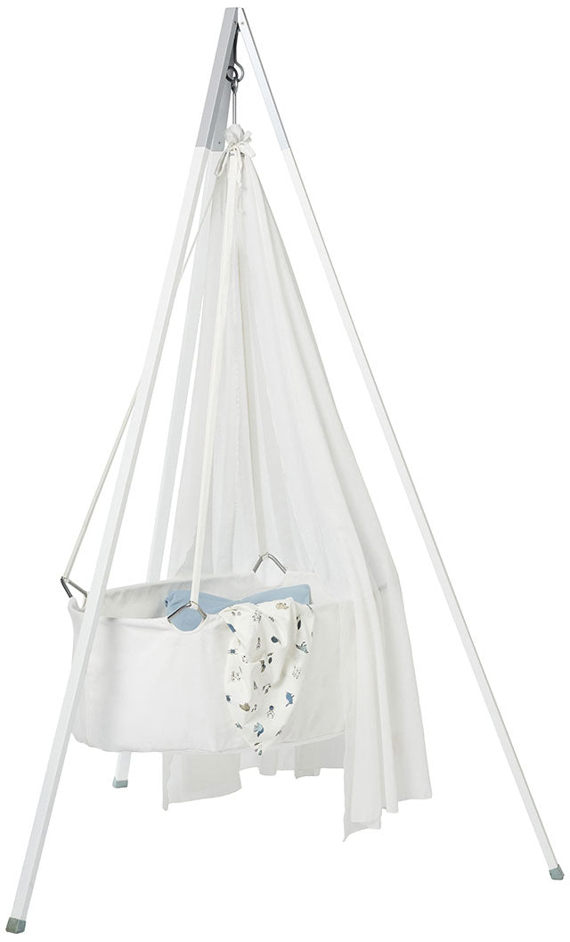 Classic Hanging Cradle White Leander Bebemoda Modern furniture and essentials for babies and kids