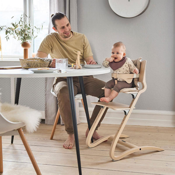 Leander Classic Wooden High Chair - Whitewash - Leander