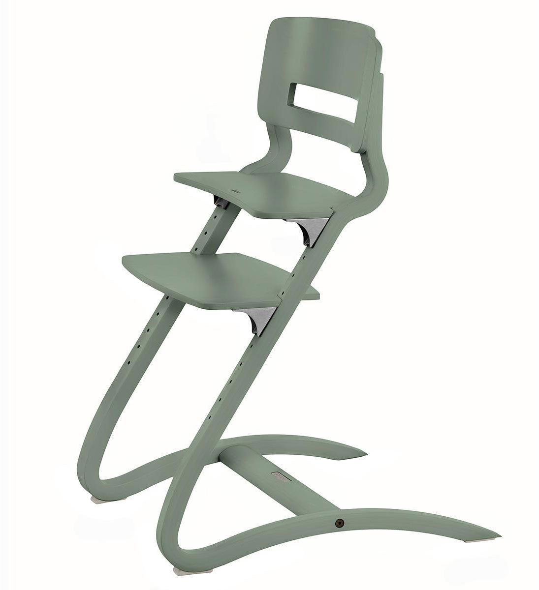 Leander Louie Wooden High Chair Sage Green - Leander