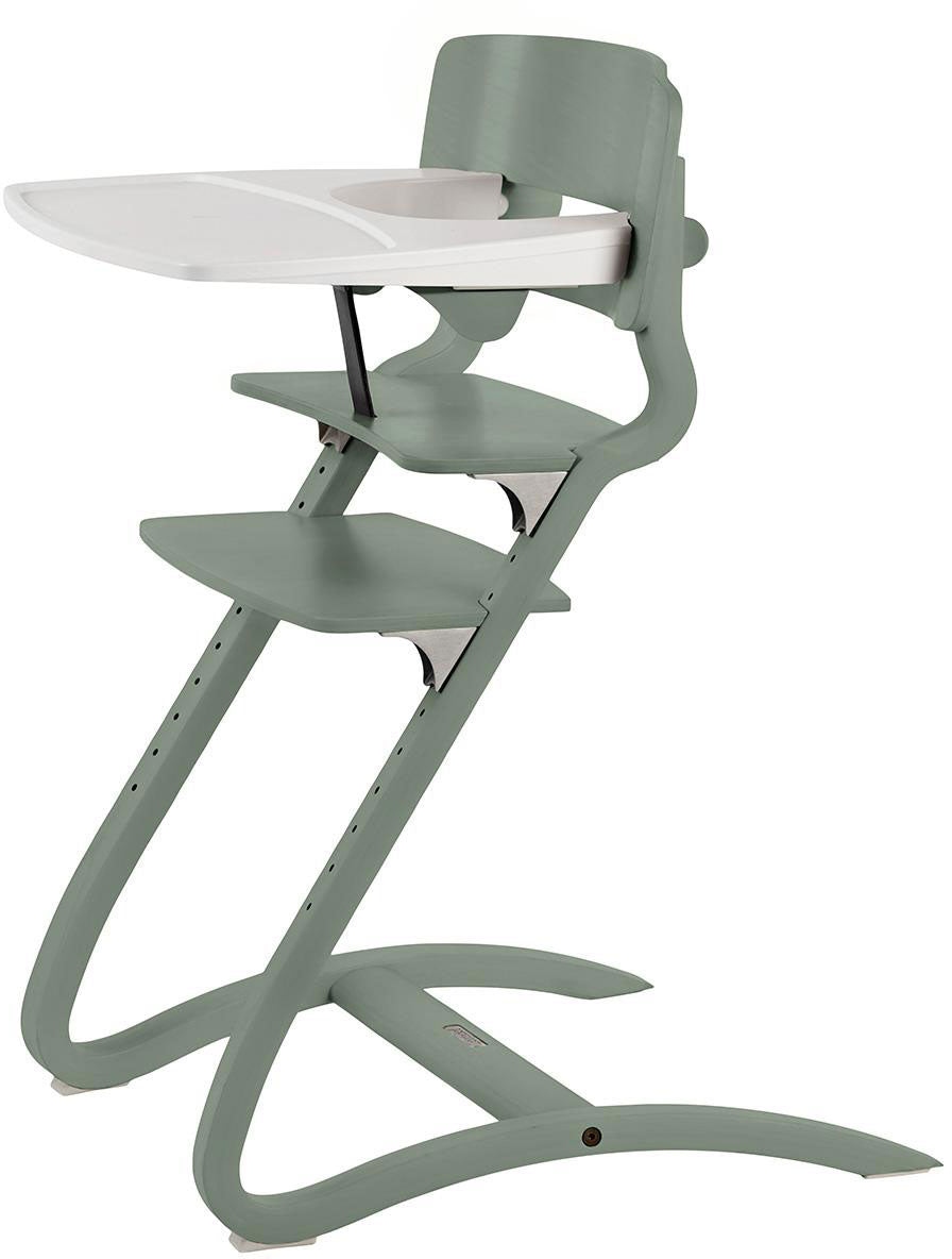 Leander Louie Wooden High Chair Sage Green - Leander