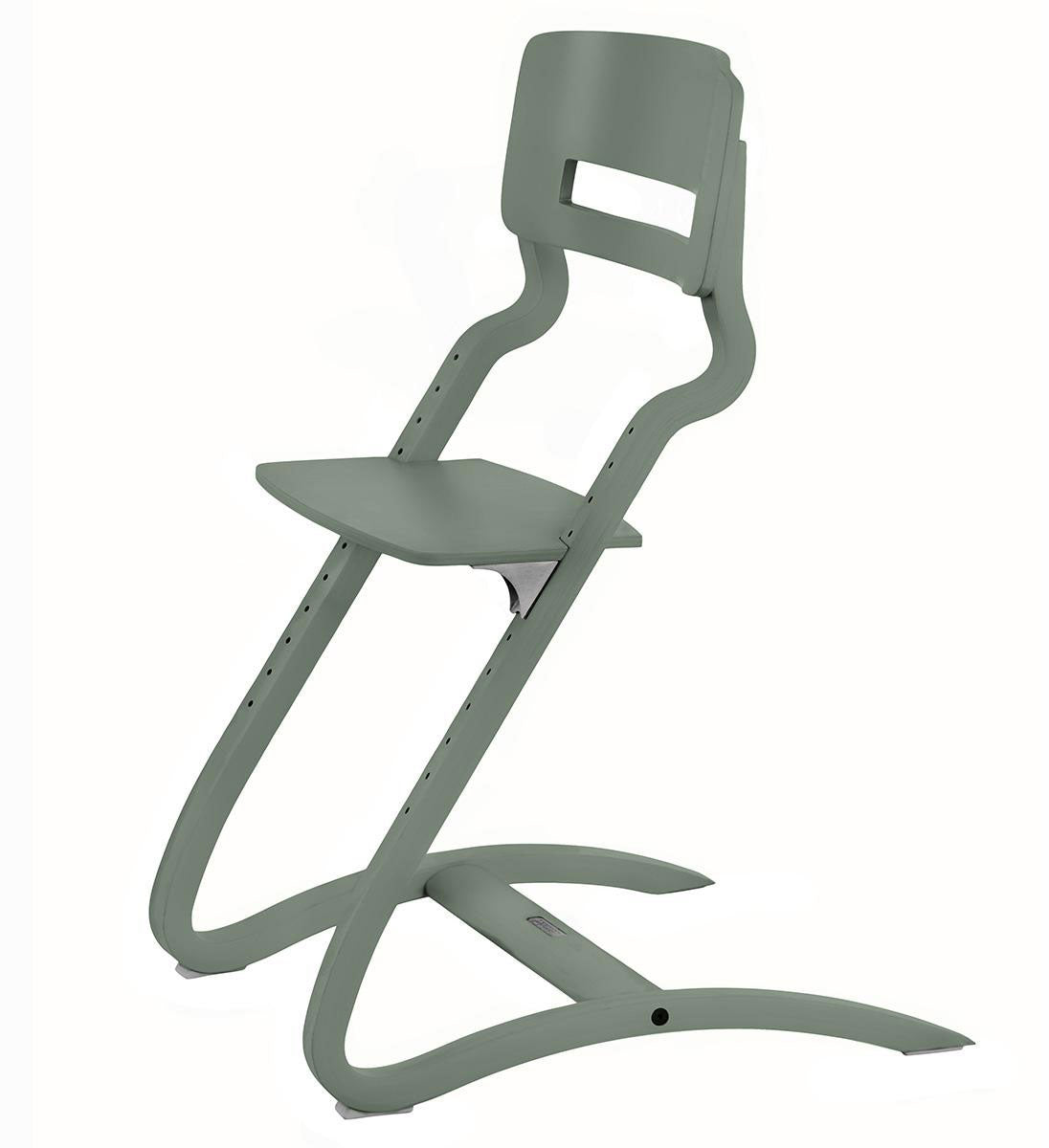 Leander Louie Wooden High Chair Sage Green - Leander