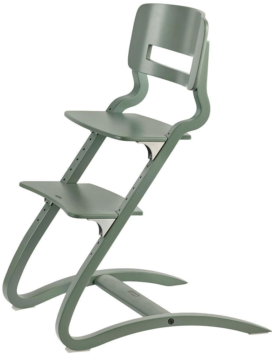 Leander Louie Wooden High Chair Sage Green - Leander