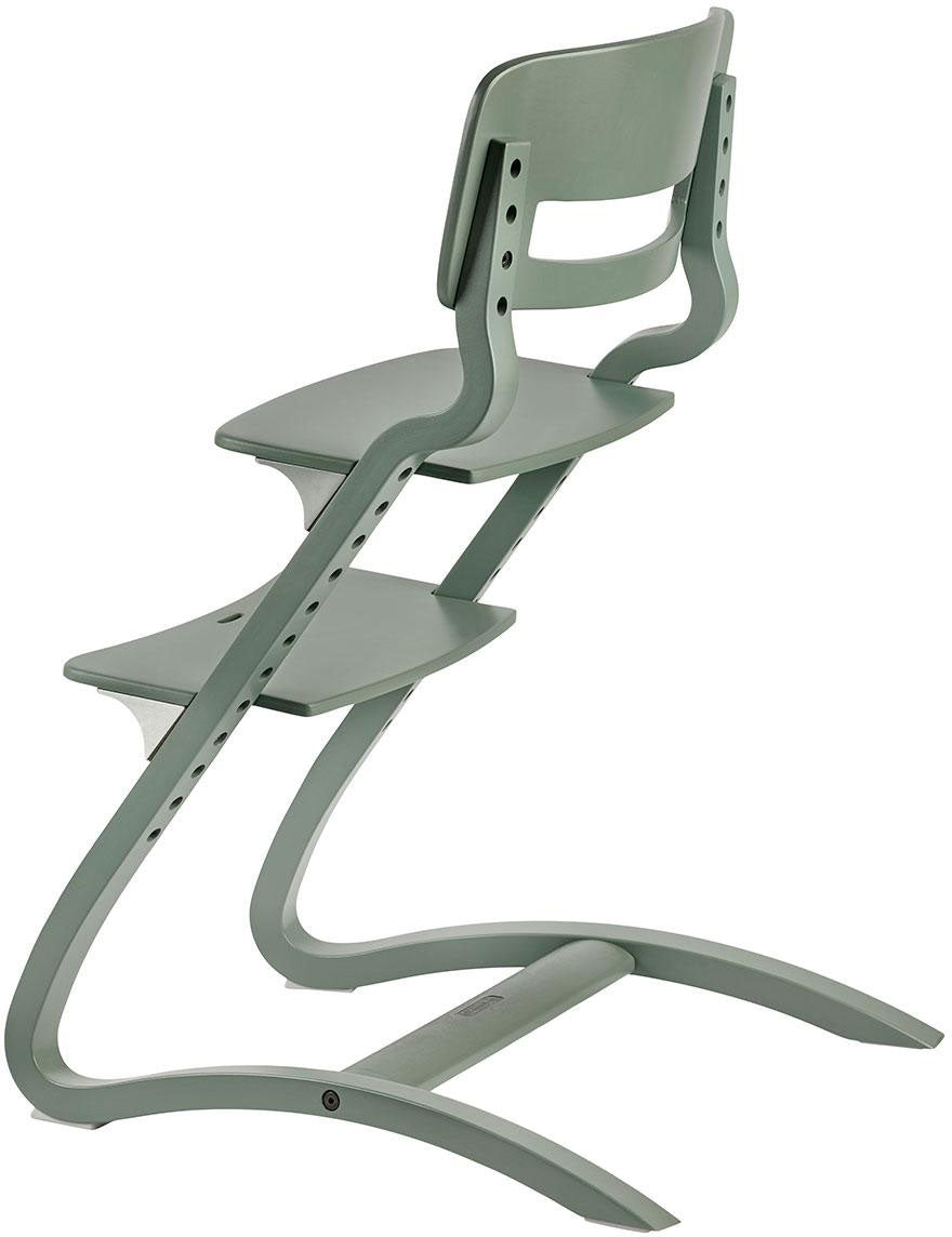 Leander Louie Wooden High Chair Sage Green - Leander