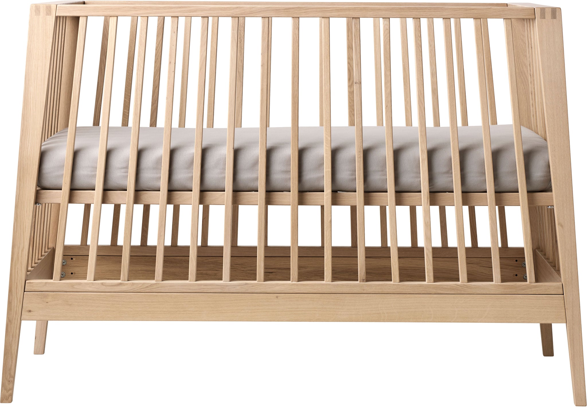 Linea Baby Cot Bed Natural Wood  - Leander