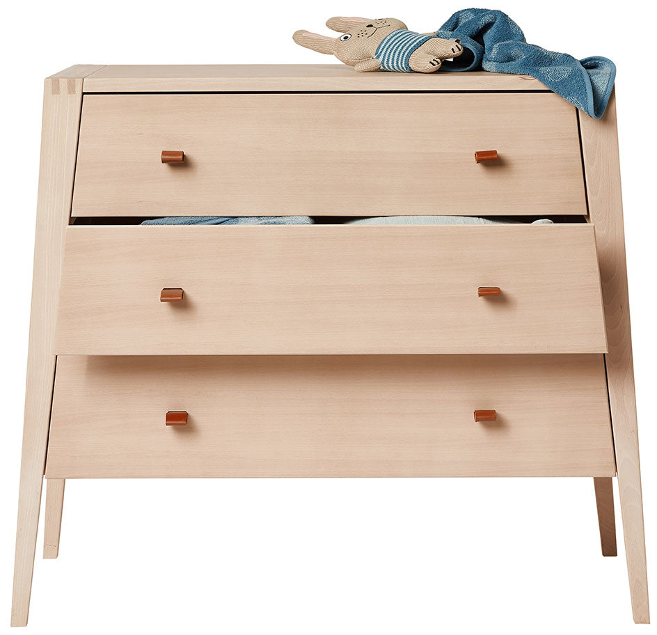 Linea Dresser and Changing Table Natural Wood - Leander