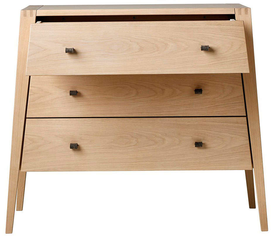 Linea Dresser and Changing Table Natural Wood - Leander