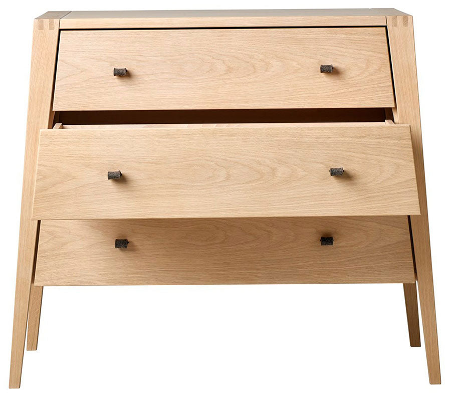 Linea Dresser and Changing Table Natural Wood - Leander