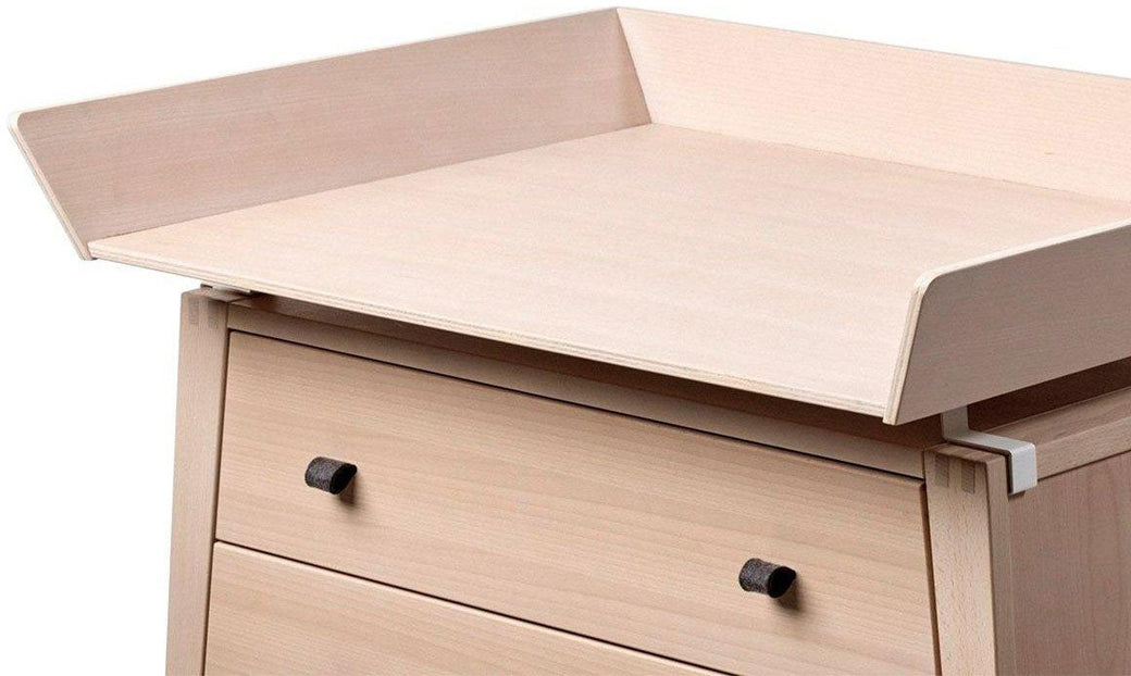 Linea Dresser and Changing Table Natural Wood - Leander