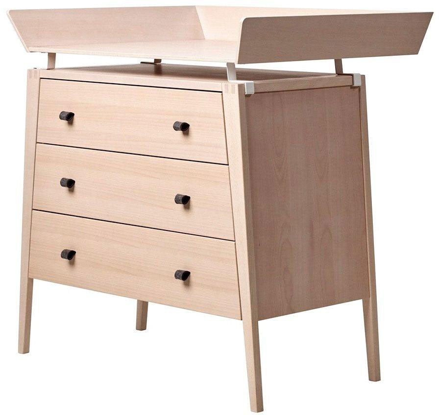 Linea Dresser and Changing Table Natural Wood - Leander