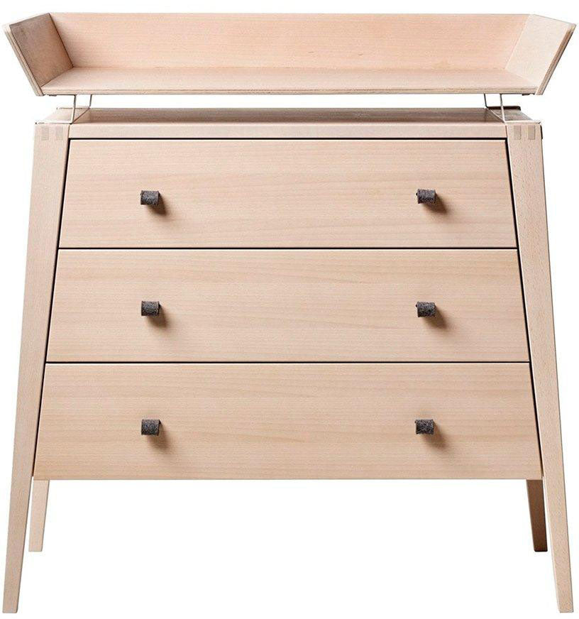 Linea Dresser and Changing Table Oak Wood