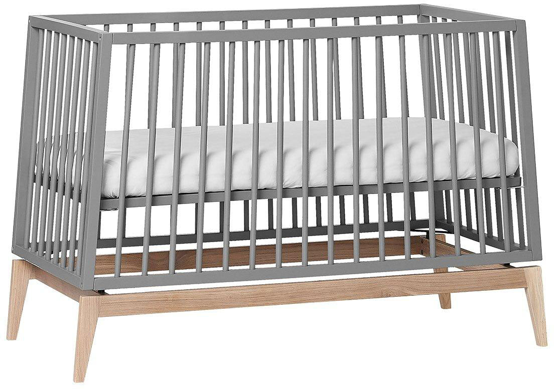 Luna Baby Cot Bed Grey - Leander