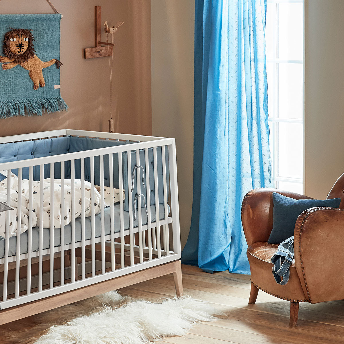 Luna Cot Bed White Oak - Leander