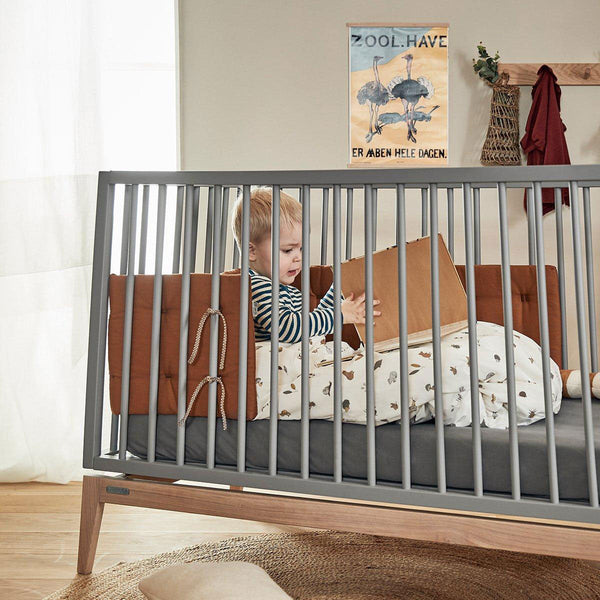 Luna Junior Cot Bed Grey - Leander