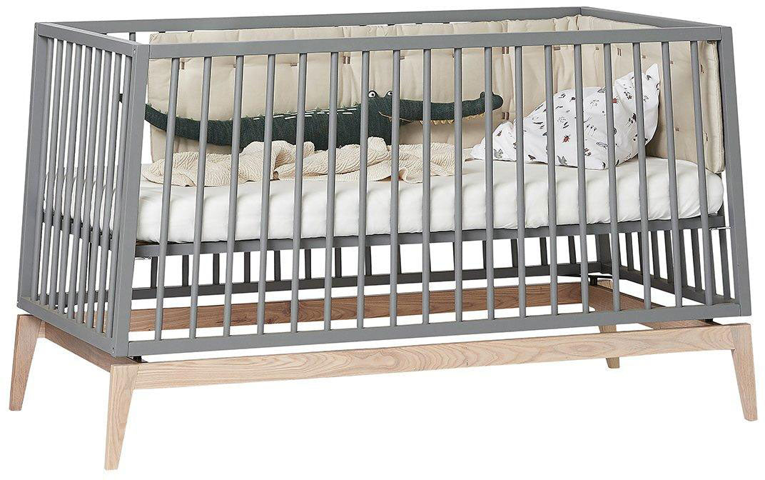 Luna Junior Cot Bed Grey - Leander