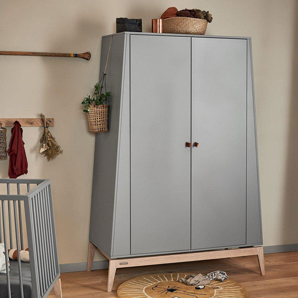 Luna Wardrobe Large Grey - Leander