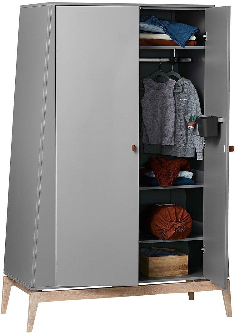 Luna Wardrobe Large Grey - Leander