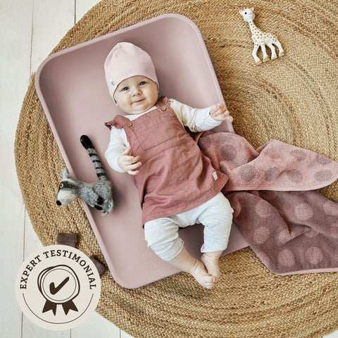 Matty Changing Mat wood rose - Leander