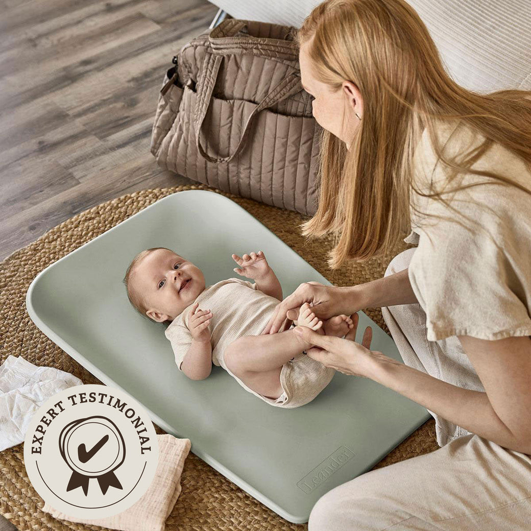 Mini Changing Matty Sage Green - Leander
