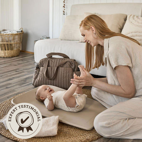 Mini Matty Changing Mat Cappuccino - Leander