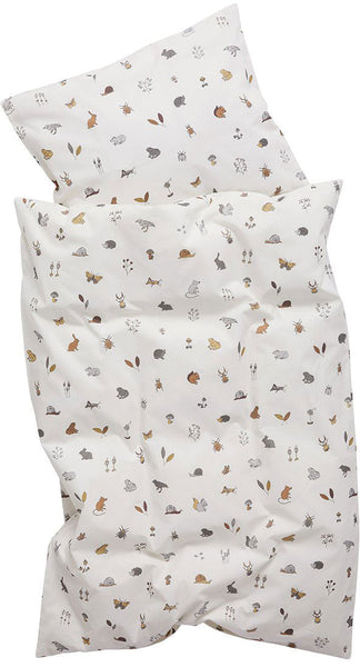 Organic baby bedding set Forrest Cappuccino - Leander