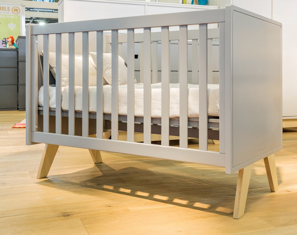 Madavin Cot White/Birch - Mathy By Bols