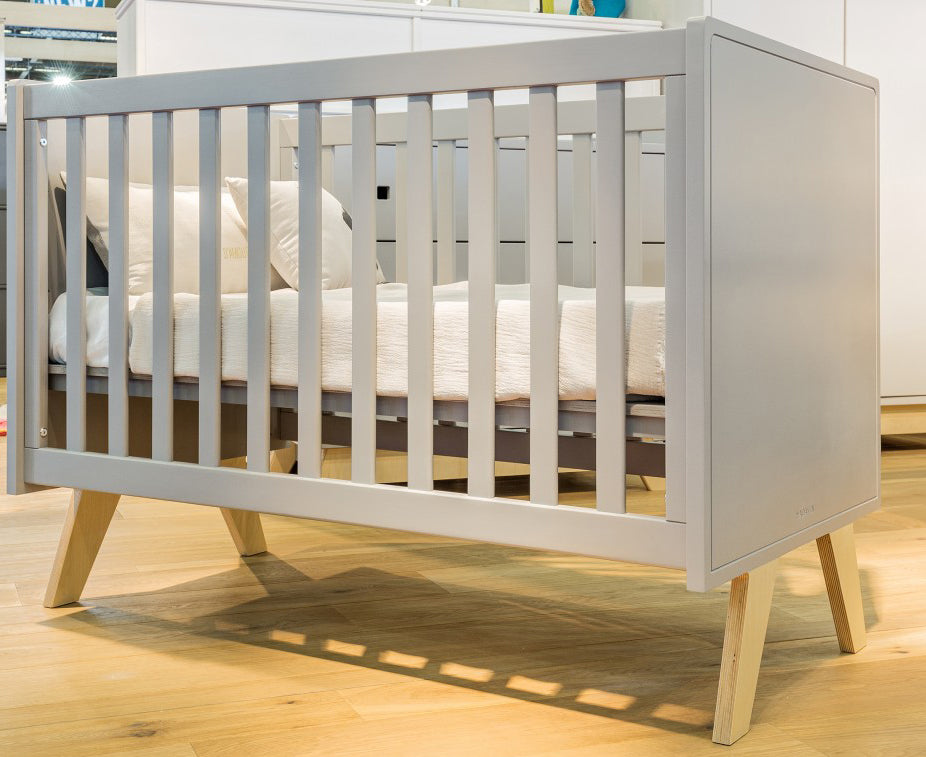 Madavin Cot White/Birch - Mathy By Bols