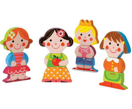 Funny Magnet Dolls - Janod