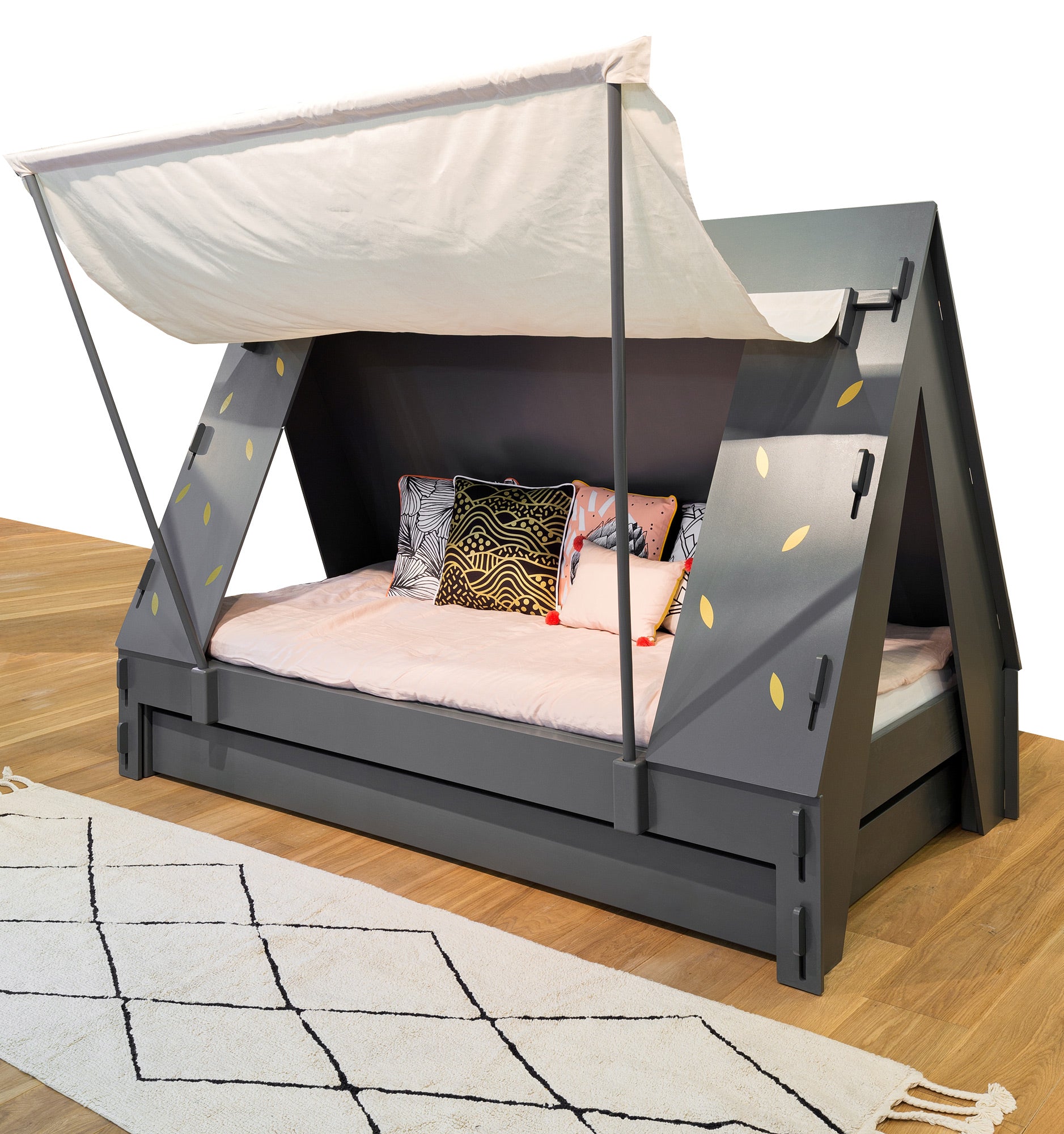 Children's Tent Themed Bed - Mathy By Bols