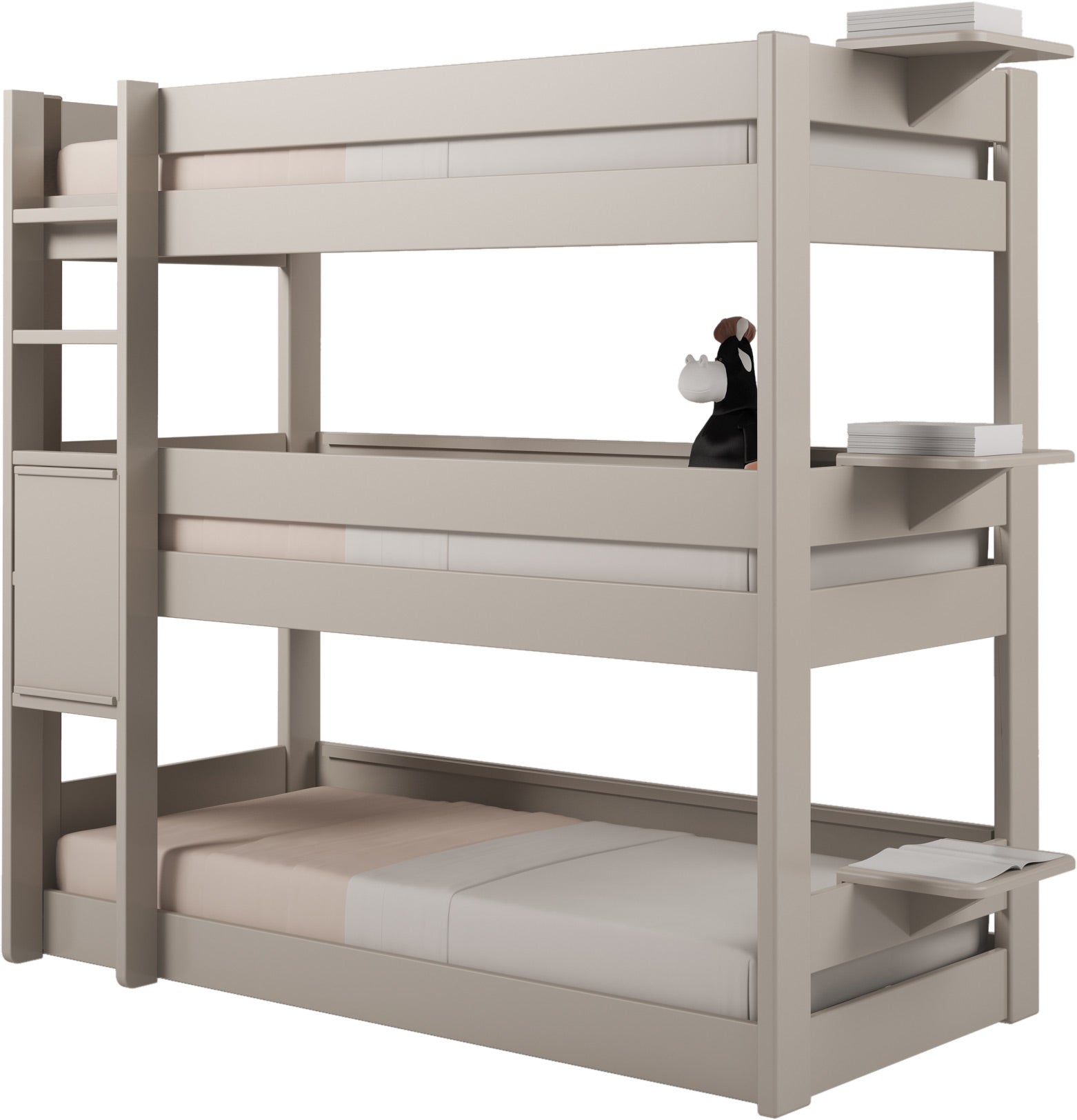 Dominique Triple Bunk Bed - Mathy By Bols