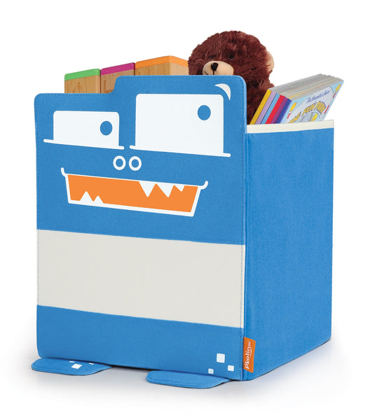 Mess Eater Cube Shelf Storage Bin Blue - P'kolino