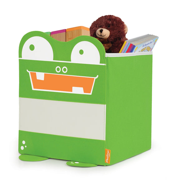 Mess Eater Cube Shelf Storage Bin Green - P'kolino