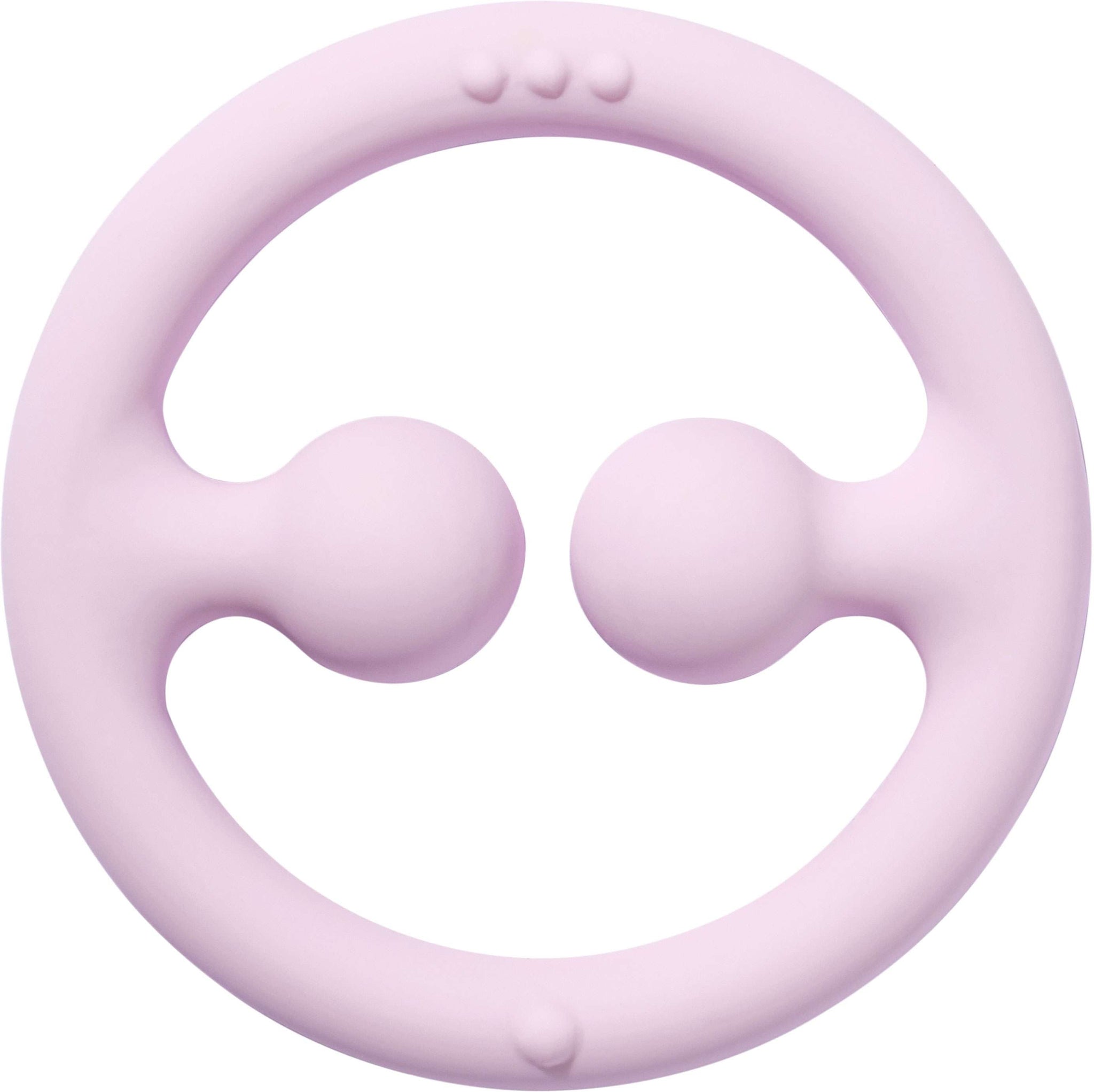 Nigi, Nagi & Nogi Silicone Pastel Colours Teething Rings - Moluk