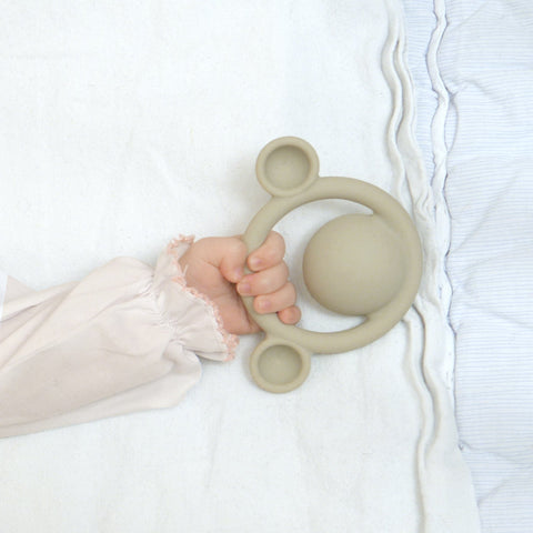 Nogi Teething Ring Beige - Moluk
