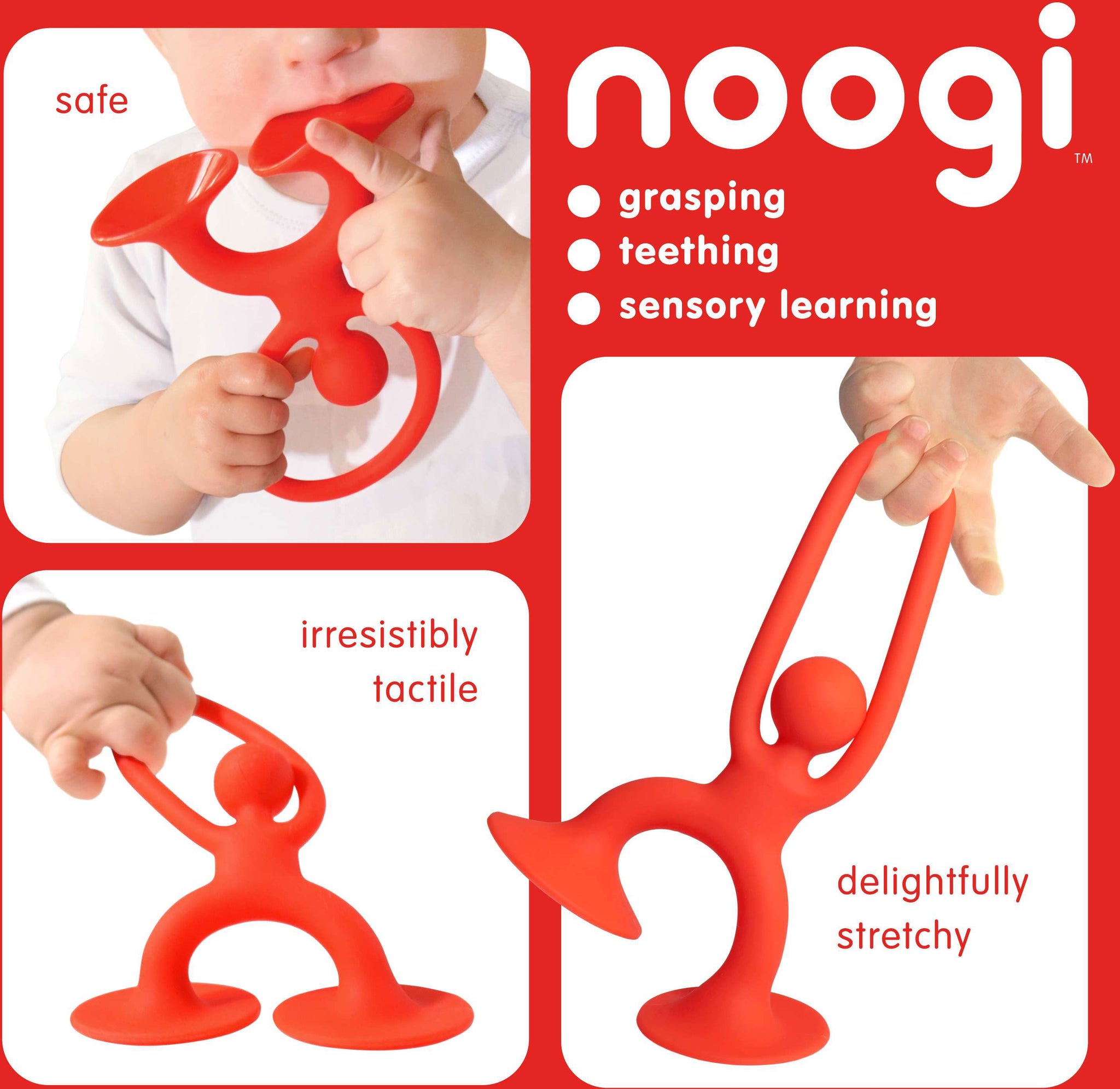 Noogi Teething and Grasping Toy - Moluk