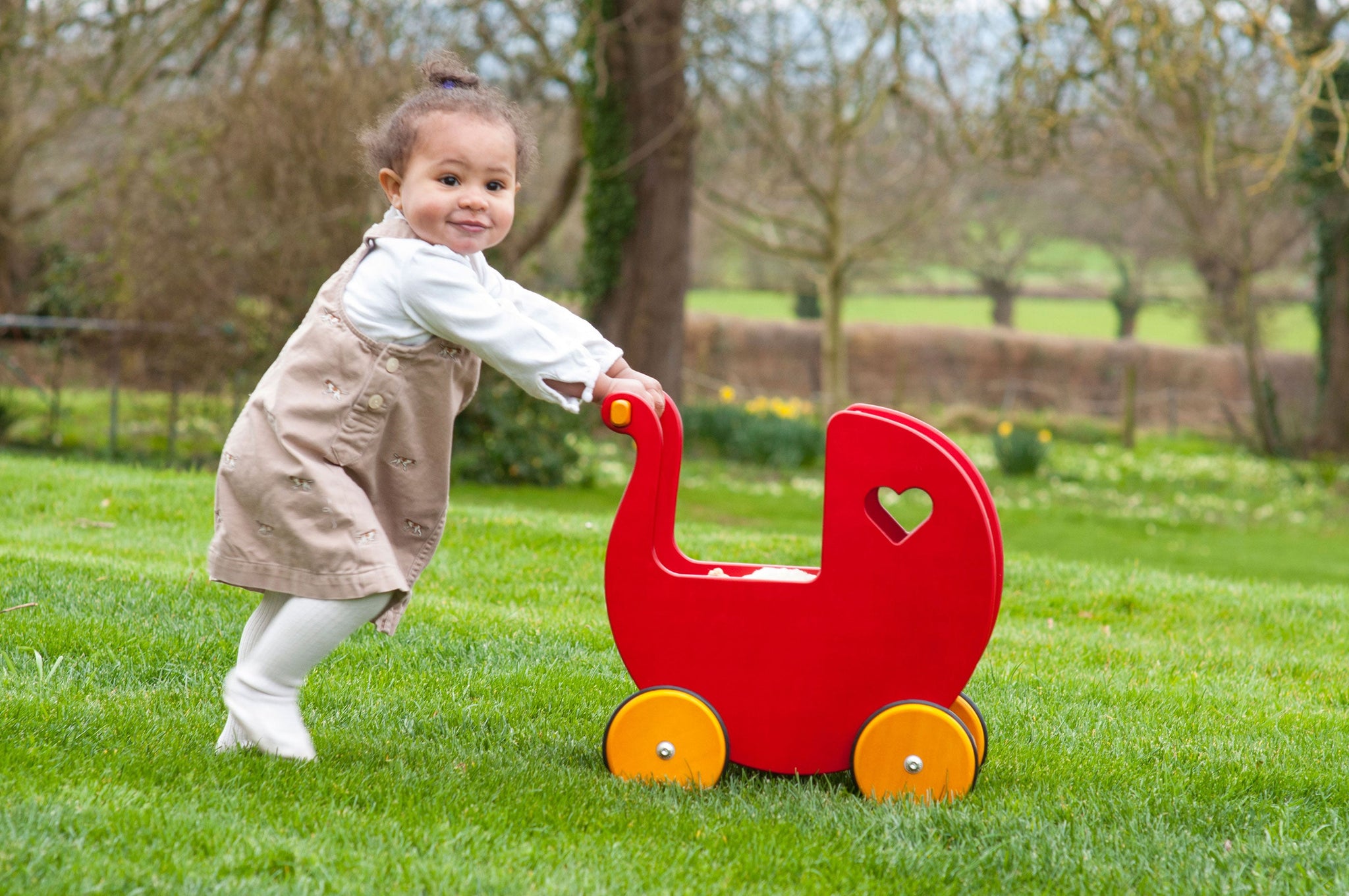 Doll's Pram Red - Moover