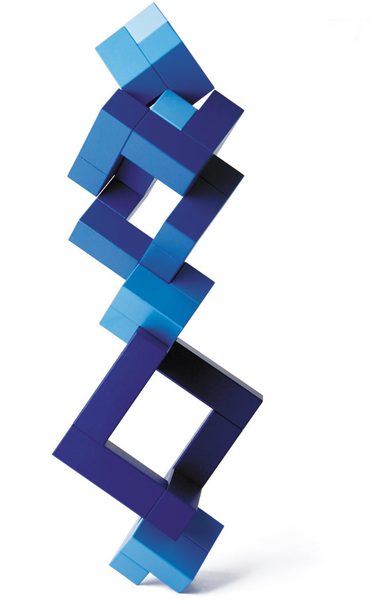 Cubicus Blue Cube set of Building Blocks - Naef