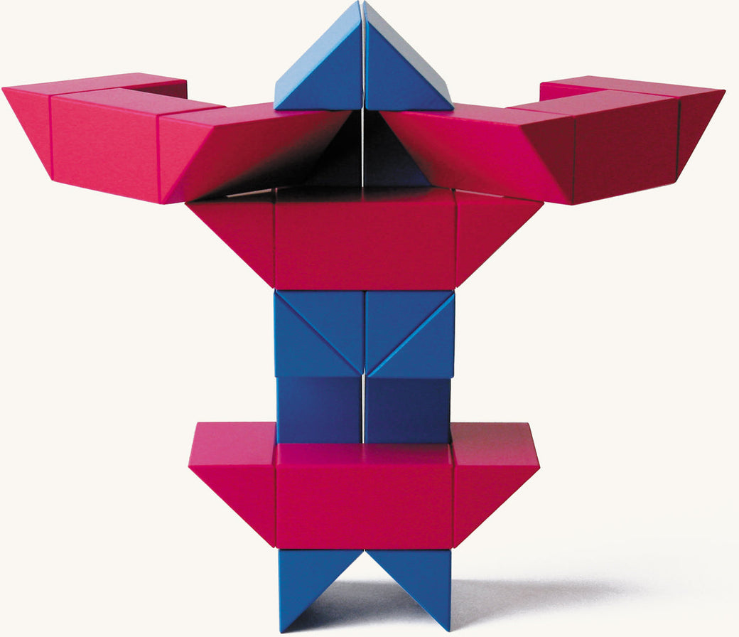 Ponte Blocks Magenta Blue - Naef