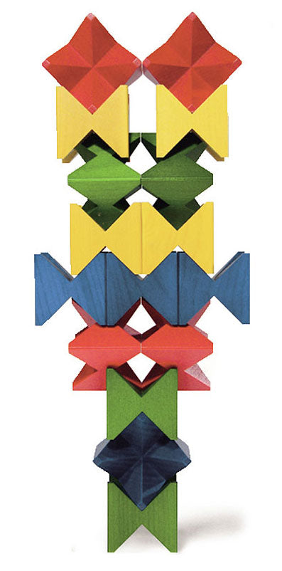 Naef Spiel Mini Colours Angled Building Bricks - Naef