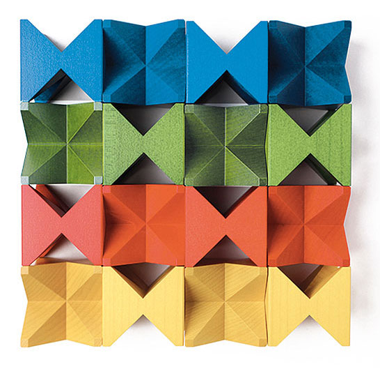 Naef Spiel Mini Colours Angled Building Bricks - Naef