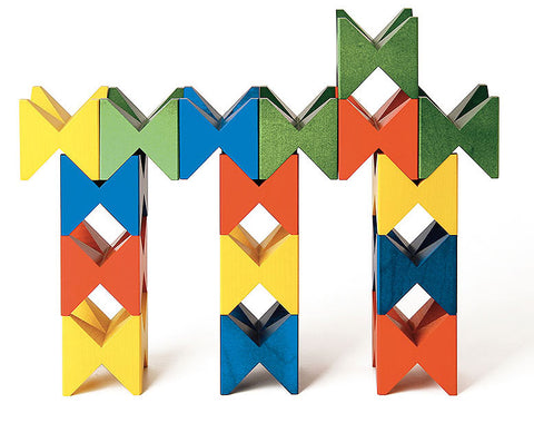 Naef Spiel Mini Colours Angled Building Bricks - Naef