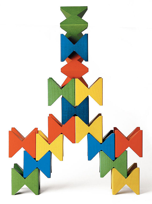 Naef Spiel Mini Colours Angled Building Bricks - Naef