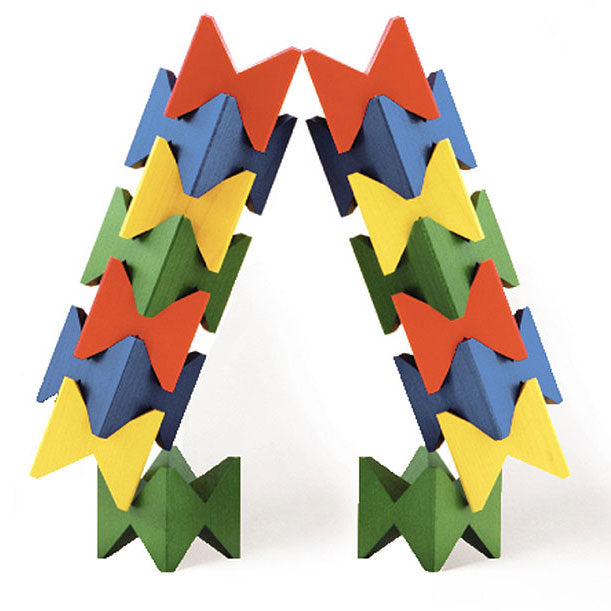 Naef Spiel Mini Colours Angled Building Bricks - Naef