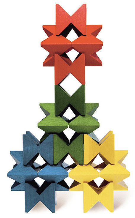 Naef Spiel Mini Colours Angled Building Bricks - Naef