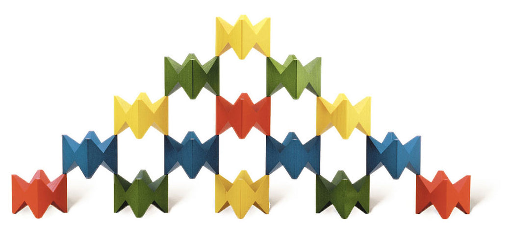 Naef Spiel Mini Colours Angled Building Bricks - Naef