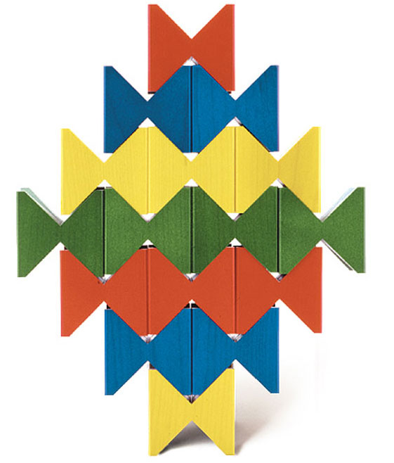 Naef Spiel Mini Colours Angled Building Bricks - Naef