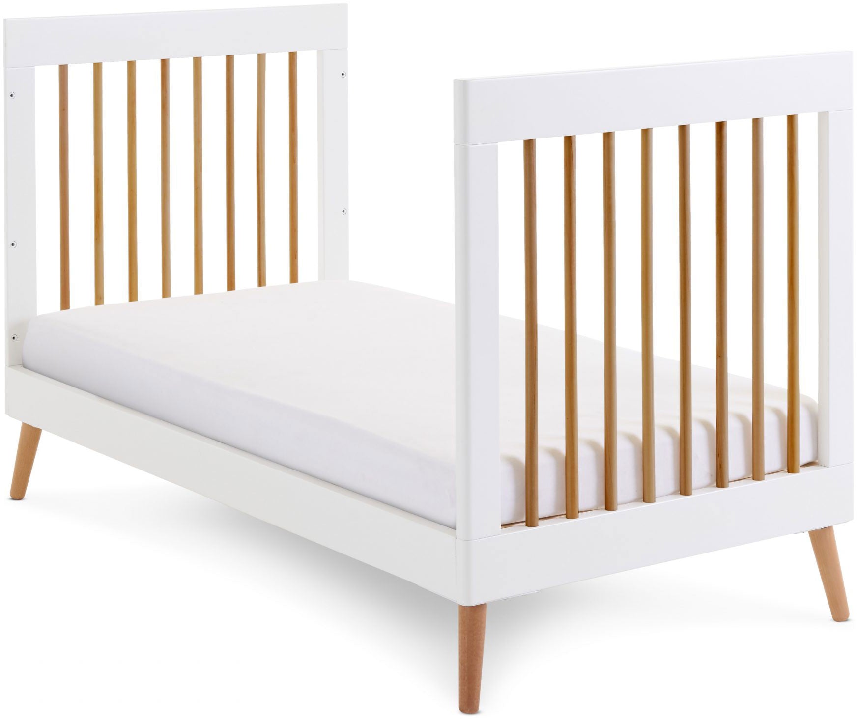 Maya Cot Bed White - Obaby