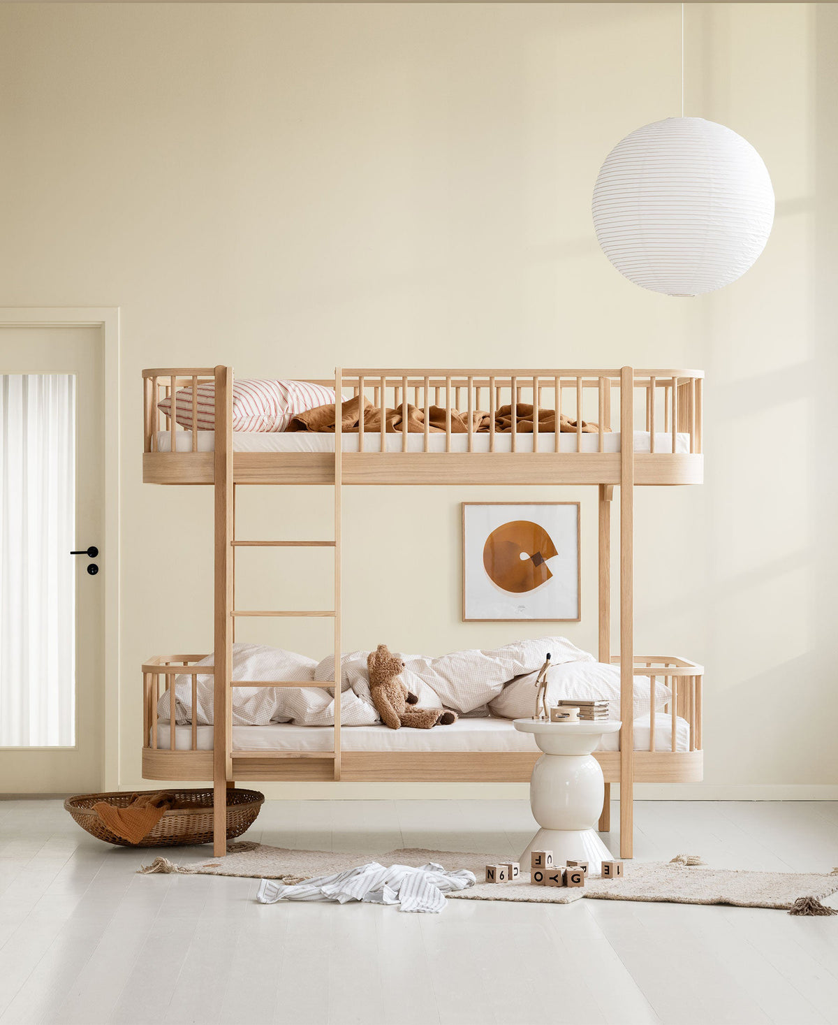 Wood Original Bunk Bed Oak - Oliver Furniture