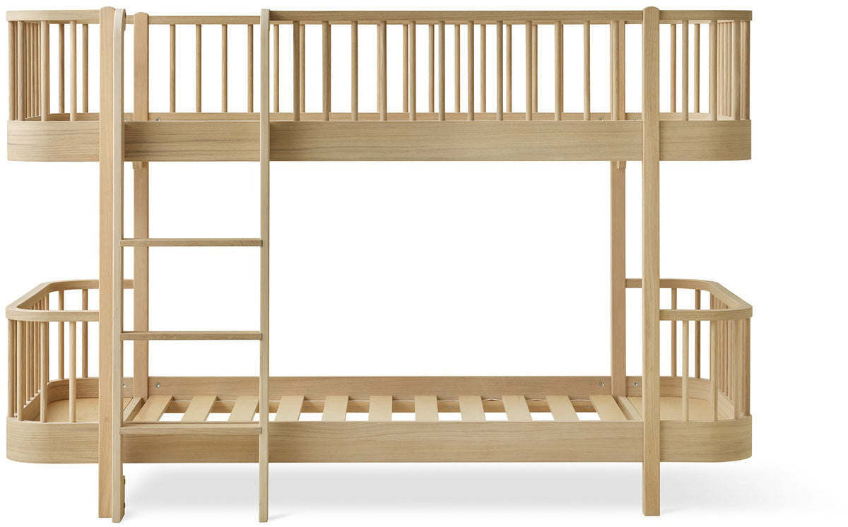 Wood Original Low Bunk Bed Oak - Oliver Furniture