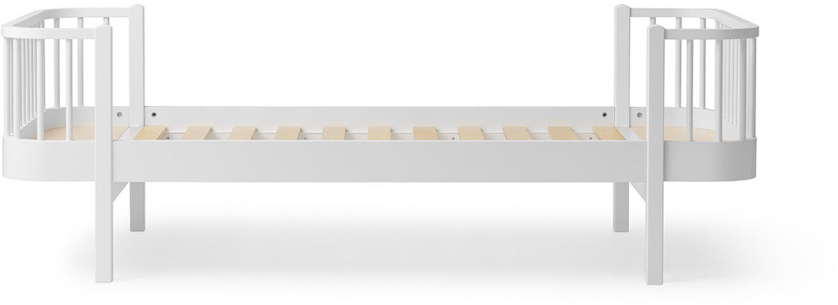 Wood Original Single Bed White - Oliver Furniture
